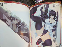Artbook Visual Gamebook Queen's Gate Iroha SAMURAI SHODOWN