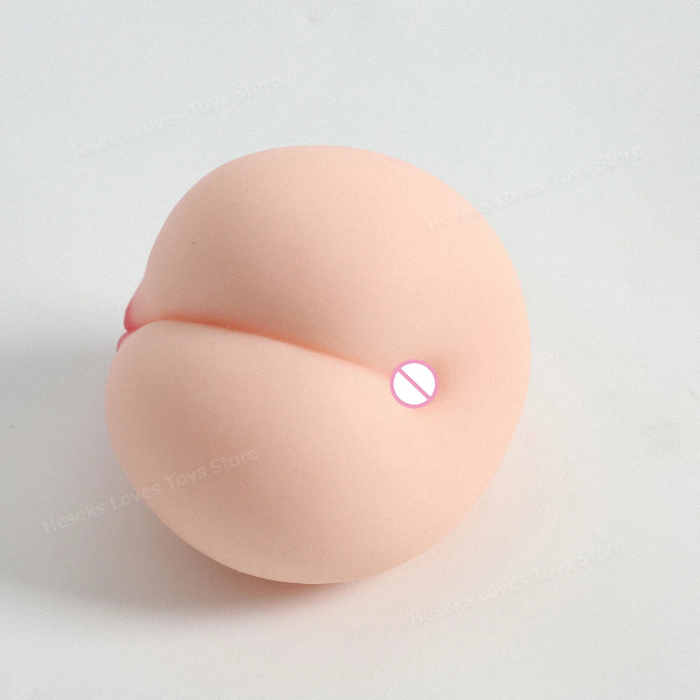 🍑 Male Masturbator – Peach Butt Cup in Ultra-Realistic TPE