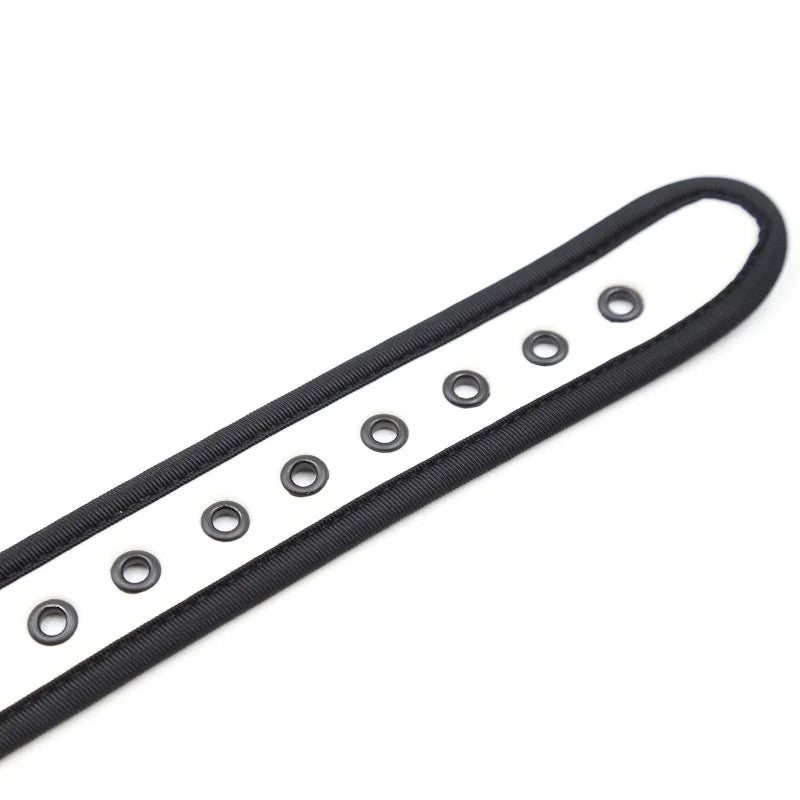 Bondage Slave Collar – Fetish Neoprene BDSM Harness