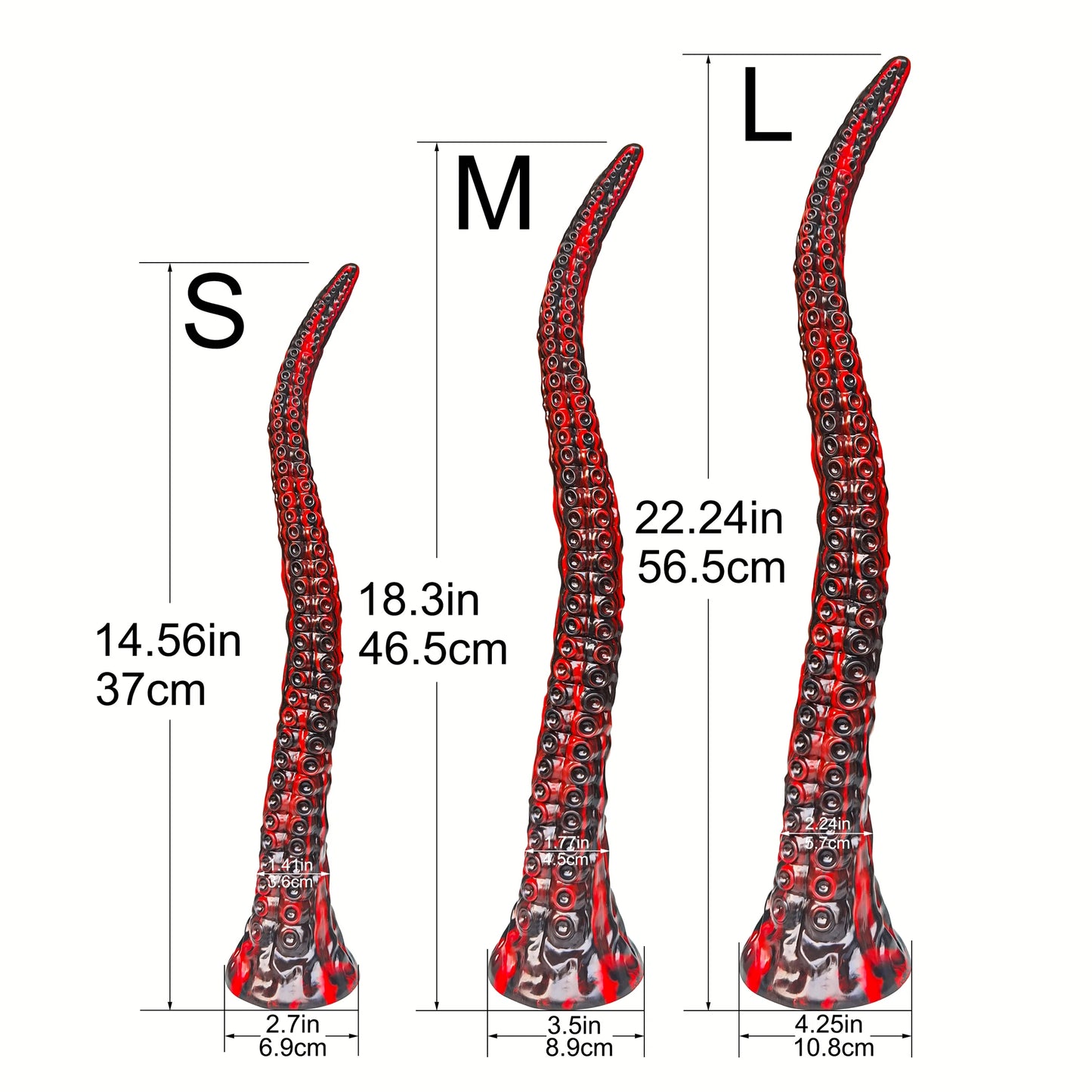 Soft Silicone Tentacle Dildo Octopus Fantasy