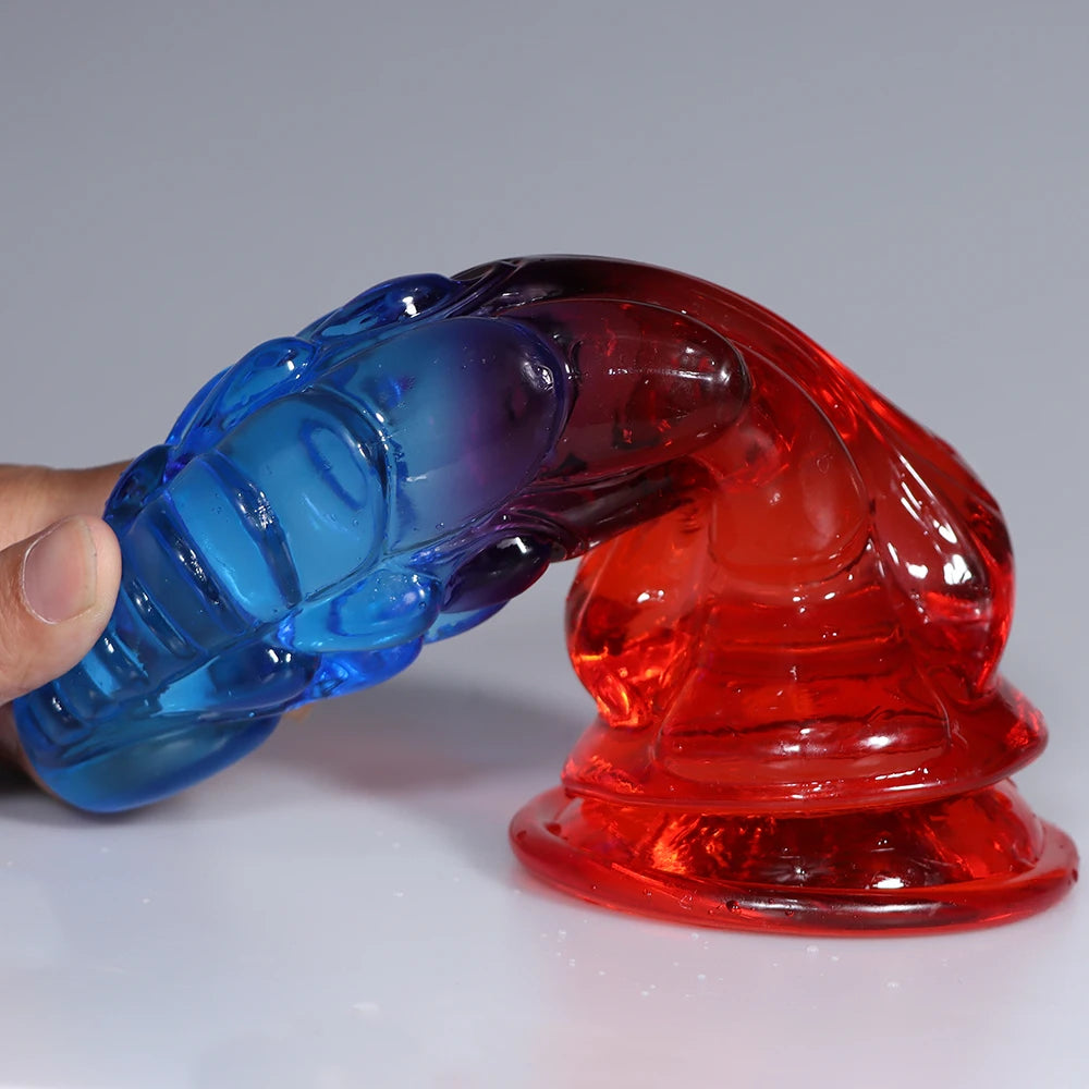 Realistic Magic Dragon Translucency Dildo