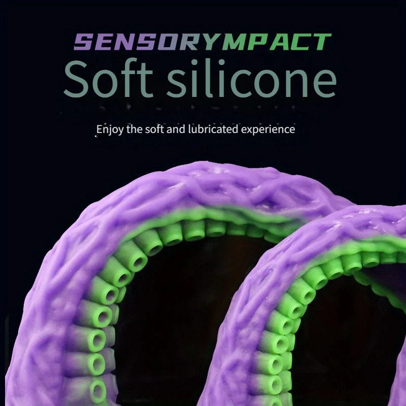 Soft Silicone Tentacle Dildo Octopus Fantasy
