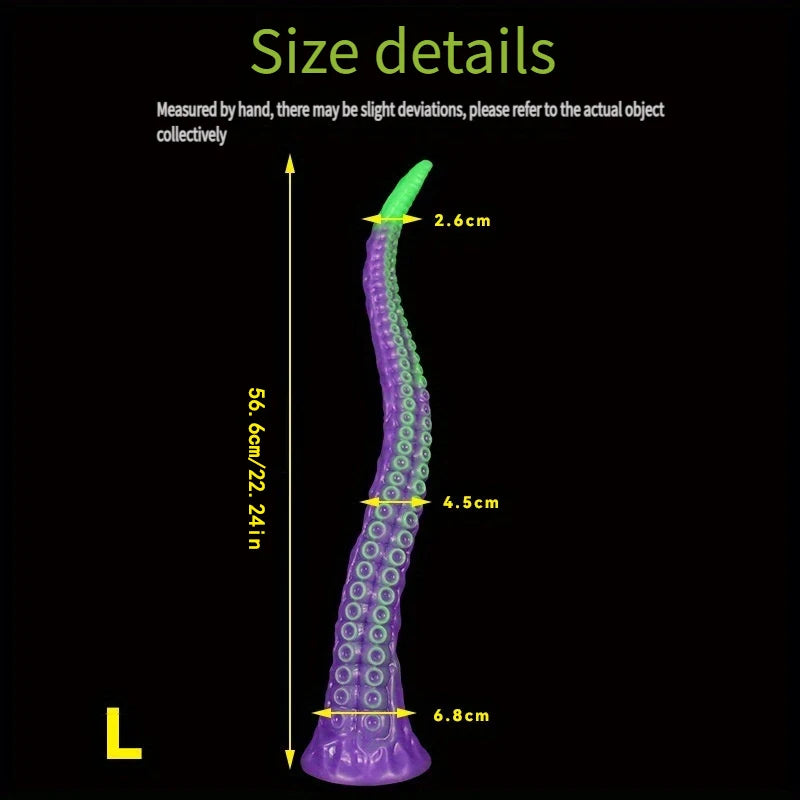 Soft Silicone Tentacle Dildo Octopus Fantasy