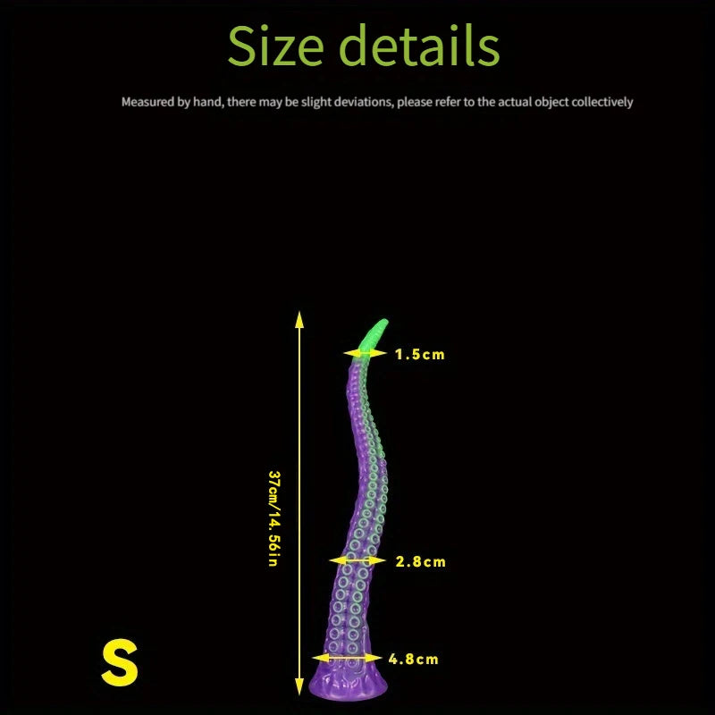 Soft Silicone Tentacle Dildo Octopus Fantasy