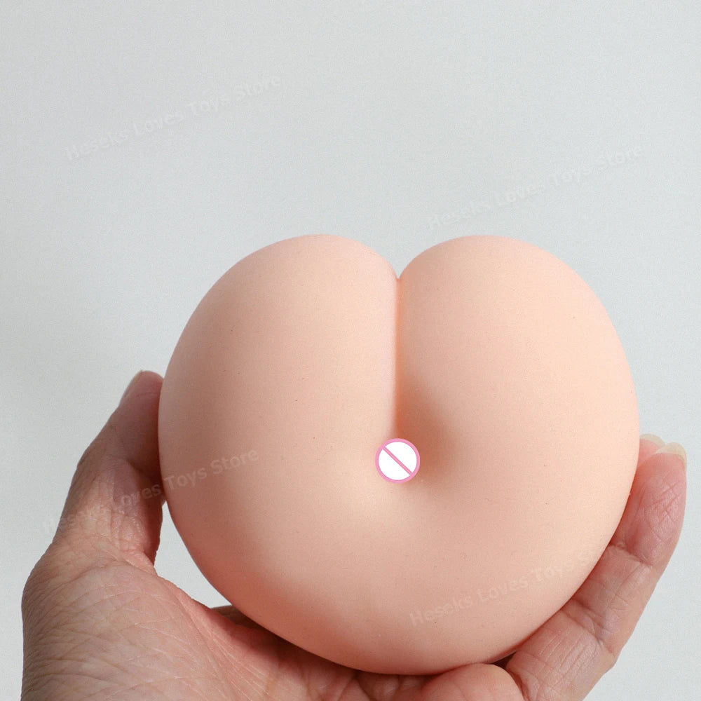 🍑 Male Masturbator – Peach Butt Cup in Ultra-Realistic TPE