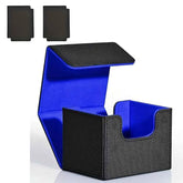 Deck Case Black/Blue TCG Cards Storage Box