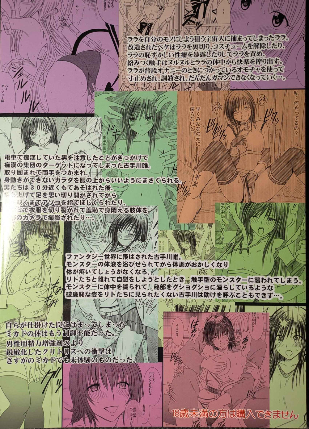 Doujinshi To Love Ru Crimson Comics