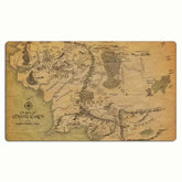 TCG Playmat Lord Of The Ring Middle Earth Map