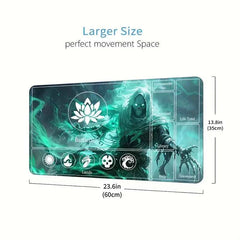 TCG Playmat MTG Necromancer Magic The Gathering