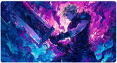 Playmat Cloud Strife Colorfull Final Fantasy TCG MTG Magic The Gathering