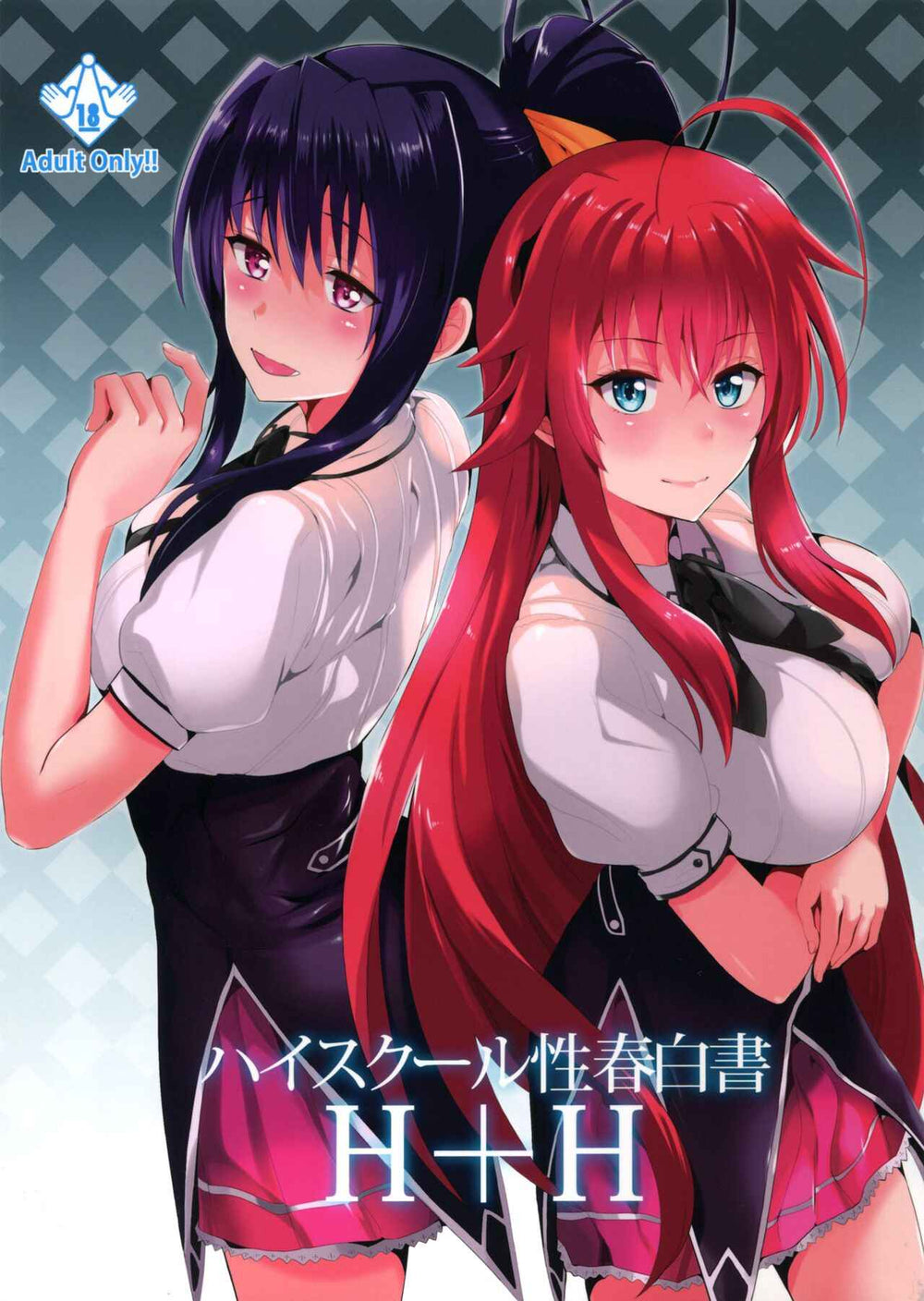 Doujinshi High School DxD High School Sexual Spring Report H+H