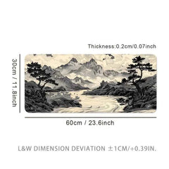 Playmat Japanese Style TCG MTG Pokemon Yu Gi Oh Lorcana Gundam