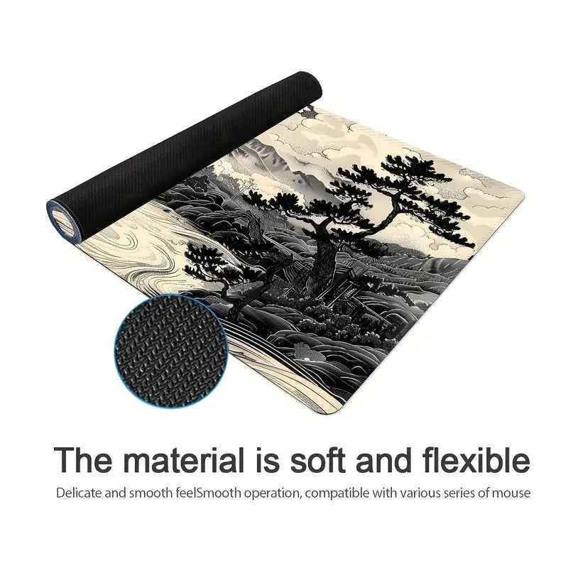 Playmat Japanese Style TCG MTG Pokemon Yu Gi Oh Lorcana Gundam