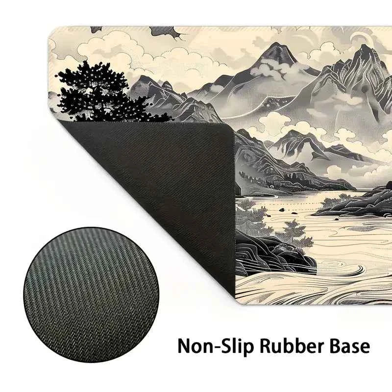 Playmat Japanese Style TCG MTG Pokemon Yu Gi Oh Lorcana Gundam