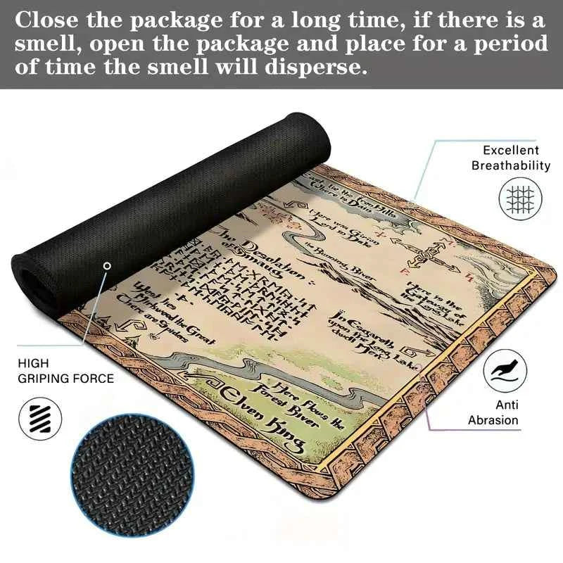 TCG Playmat Lord Of The Ring MTG Pokemon Yu-Gi-Oh Lorcana Gundam