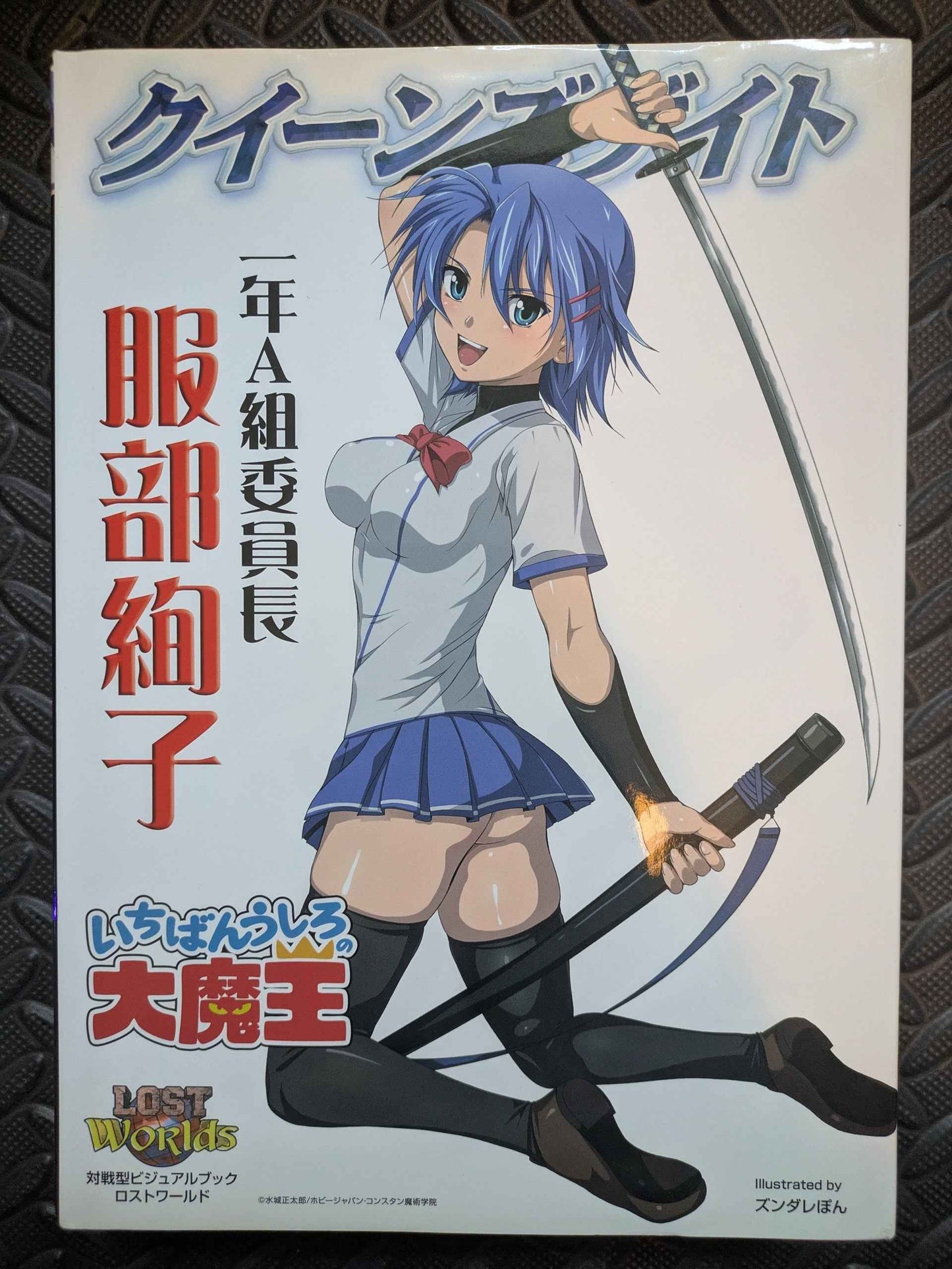 Artbook Junko Hattori Queen's Blade Visual Game Book Queen's Gate