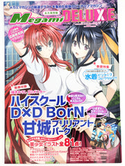 Mint MEGAMI MAGAZINE DELUXE ANIME ART BOOK Vol.24 High School DxD