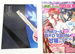 Mint MEGAMI MAGAZINE DELUXE ANIME ART BOOK Vol.24 High School DxD