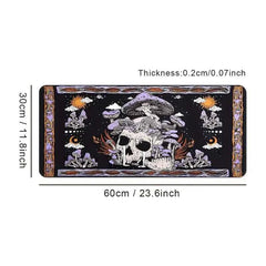 Playmat Skull And Mushrooms TCG MTG Pokemon Yu Gi Oh