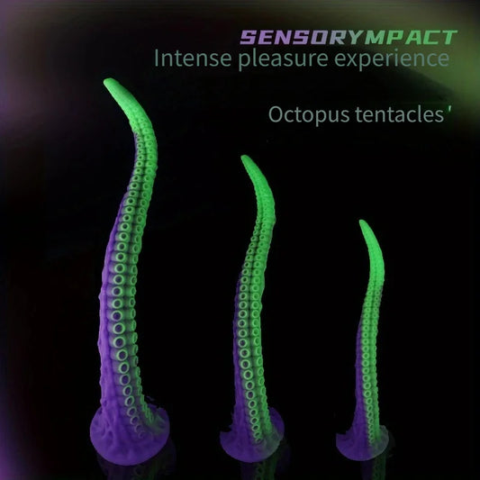 Soft Silicone Tentacle Dildo Octopus Fantasy