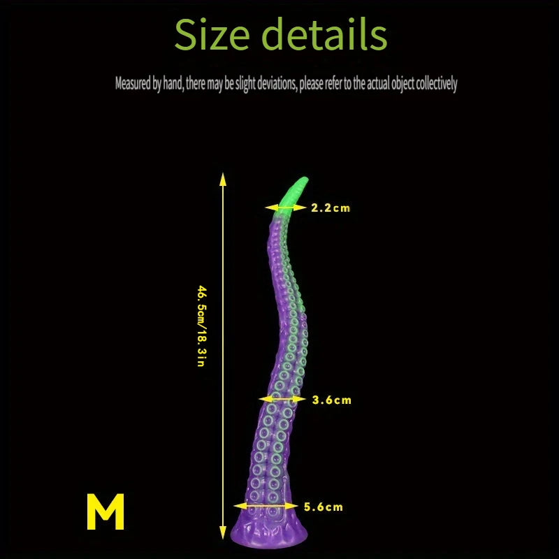Soft Silicone Tentacle Dildo Octopus Fantasy