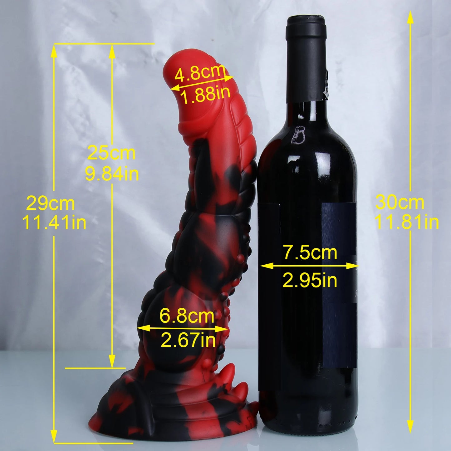 Realistic Huge Monster Dildo – Silicone Fantasy Toy