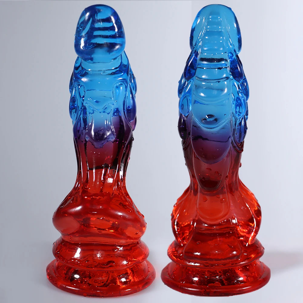 Realistic Magic Dragon Translucency Dildo