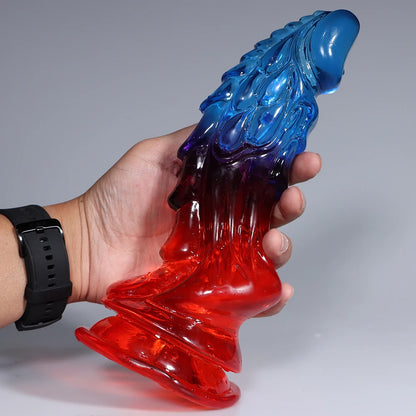Realistic Magic Dragon Translucency Dildo