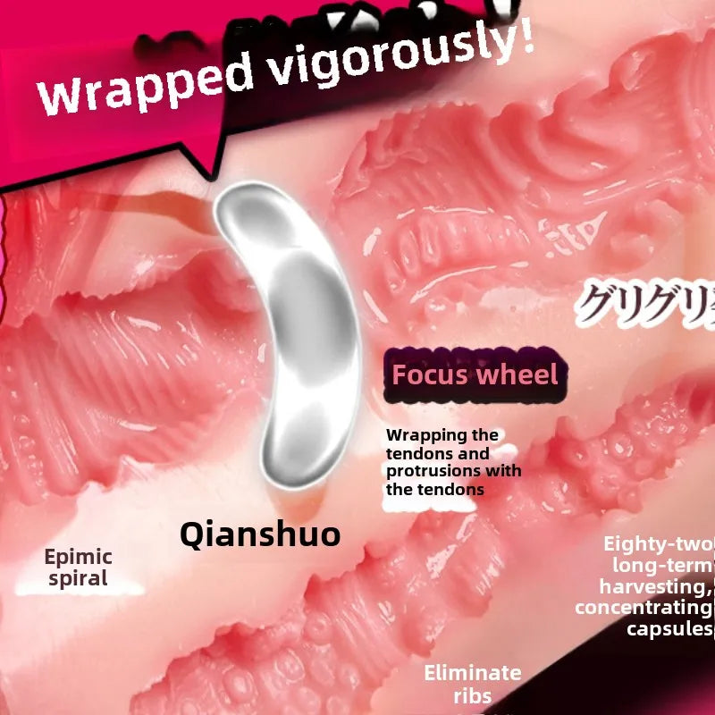 【桃色緊締 Vulva Lock Male Masturbator