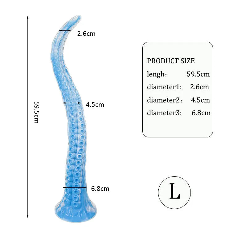 Octopus Tentacle Dildo – Extra Long Hentai Monster Toy