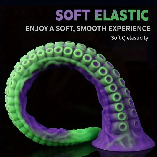 Soft Silicone Tentacle Dildo Octopus Fantasy
