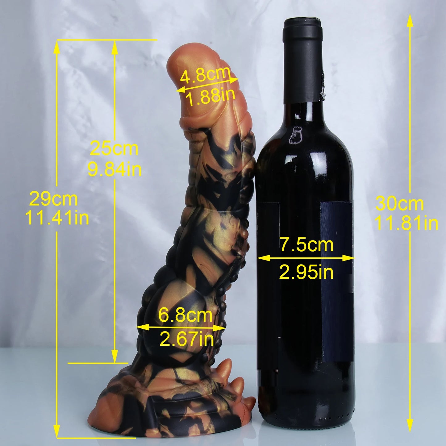 Realistic Huge Monster Dildo – Silicone Fantasy Toy