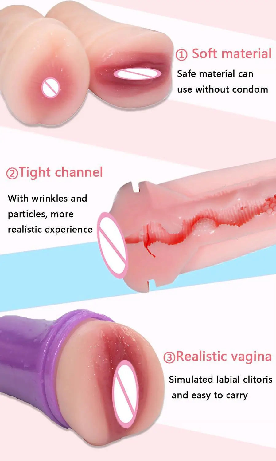 Anime Double Hole Masturbator – Vaginal & Anal Pleasure