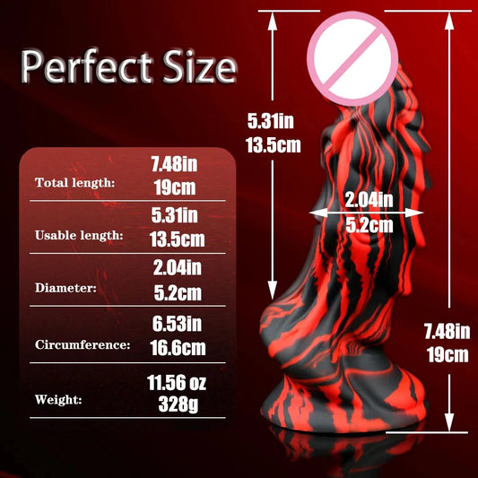 Dragon Dildo with Suction Cup