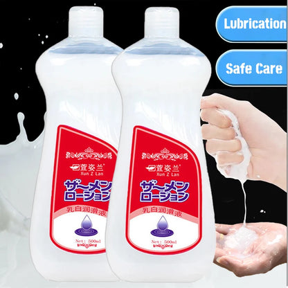 💦 Japanese Semen-Like Lubricant 500ml – Realistic Viscous Lube