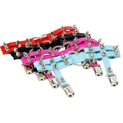 Harajuku Gothic Garter Belt – Garter Belt Spike Sexy & Punk Rock