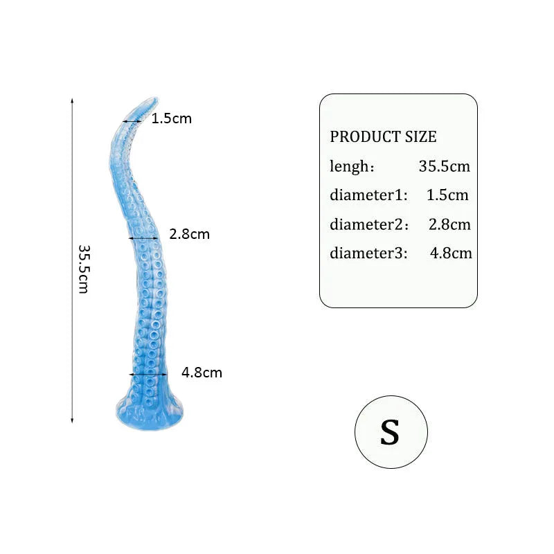 Octopus Tentacle Dildo – Extra Long Hentai Monster Toy
