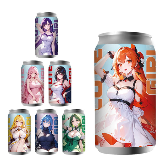 Male Anime Hidden Canned Masturbators 7 Colors