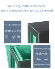 Commander Double Deck box Case Black/Blue TCG Cards Storage MTG