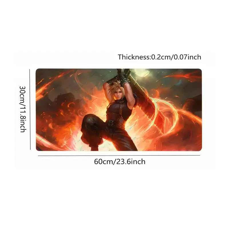 Playmat Cloud Strife Final Fantasy VII 7 MTG TCG