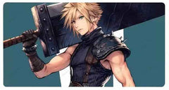 Playmat Cloud Strife Final Fantasy TCG MTG Magic The Gathering