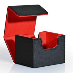 Deck Case Black/Red TCG Cards Storage Box