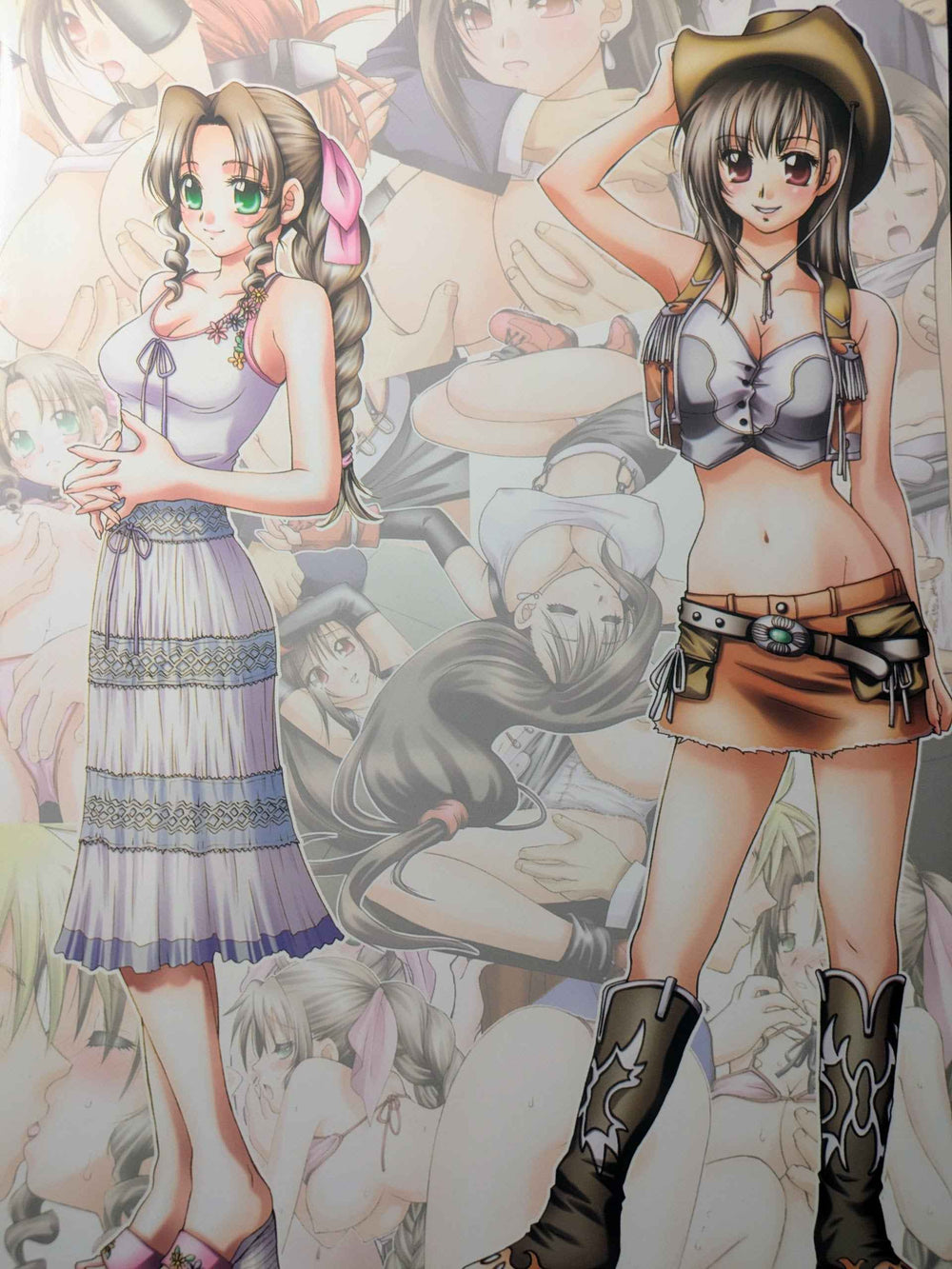📘 Doujinshi Final Fantasy VII Full Colors Tifa & Aerith Fanbook