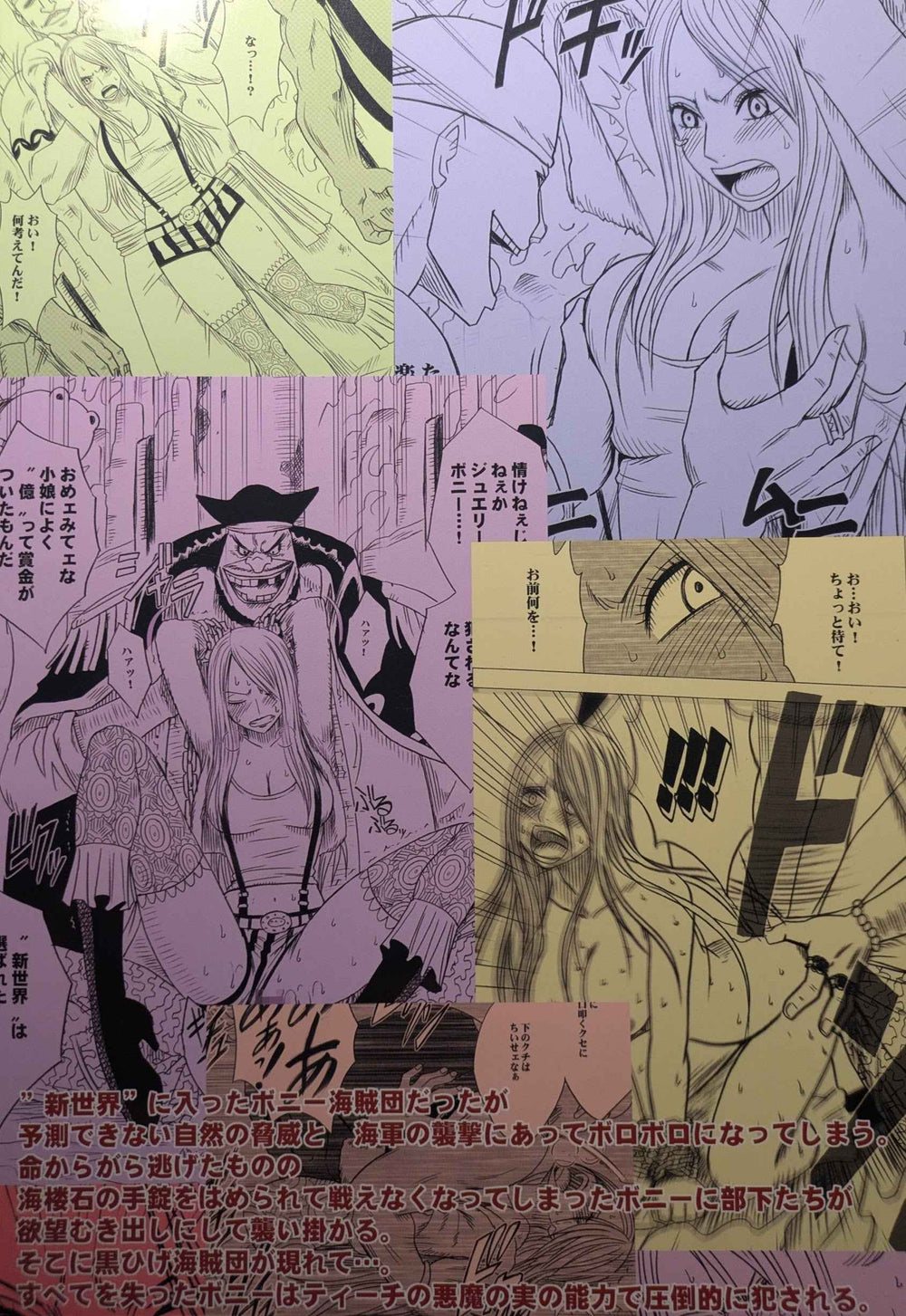 📘 One Piece Doujinshi: Jewelry Bonney – Crimson Comics Fanbook
