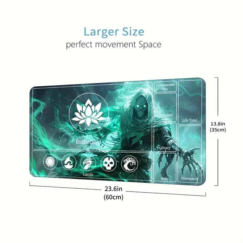 TCG Playmat MTG Necromancer Magic The Gathering