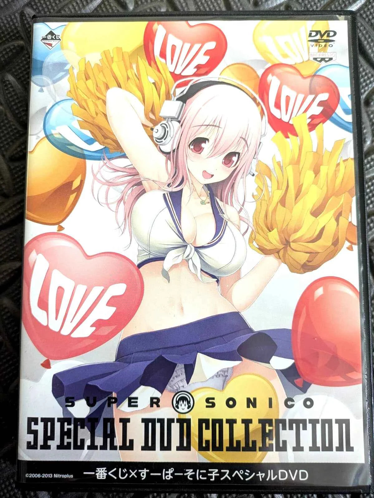 Japan DVD Super Sonico Special dvd collection w/ post card 2013 by Banpresto