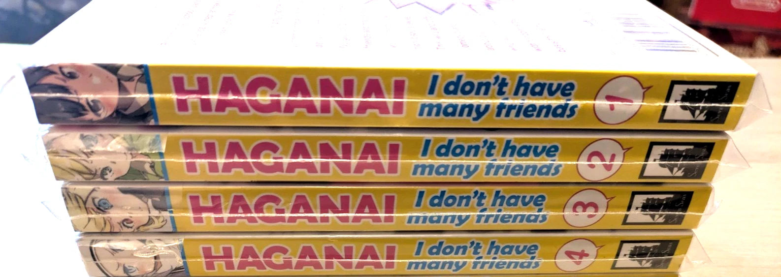 Eng Manga Haganai I Don't Have Many Friends Vol 1 2 3 4