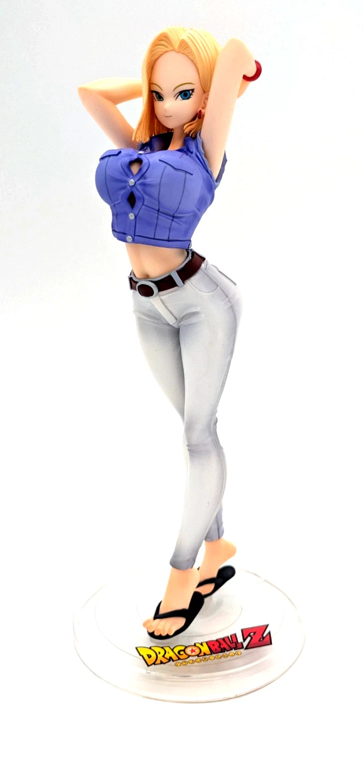 Like New Dragon Ball Z Gals Dbz Figure Android 18 Ver III C18 C-18