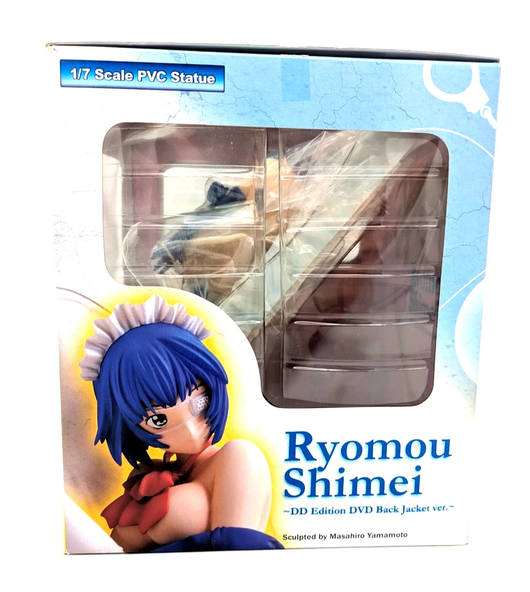 Figure Ikki Tousen 1/7 Ryomou Shimei DD Edition DVD Back Jacket